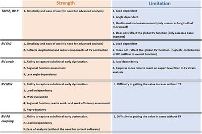 Current trends and latest developments in echocardiographic assessment of right ventricular function: load dependency perspective